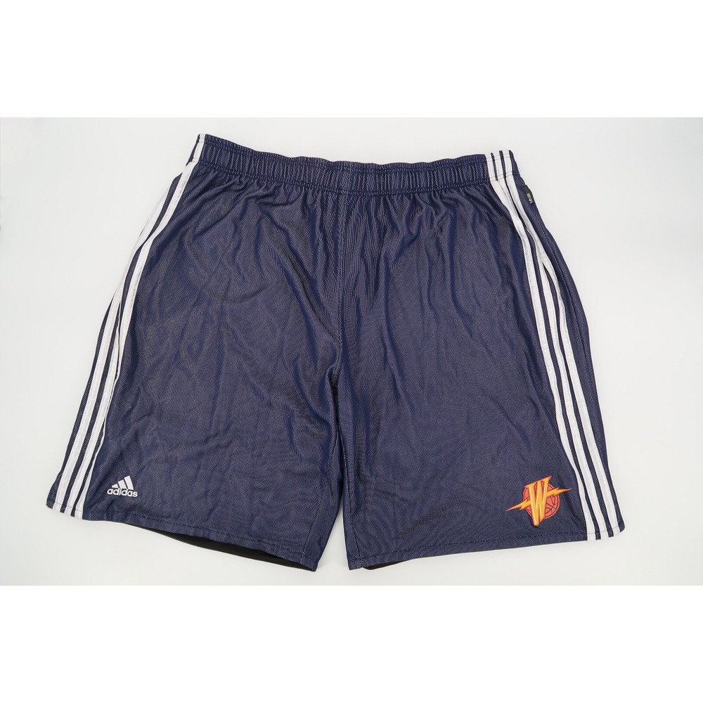 Adidas Golden State Warriors Mens 42 3XL Navy NBA Fusion Shorts‎ Player Issued
